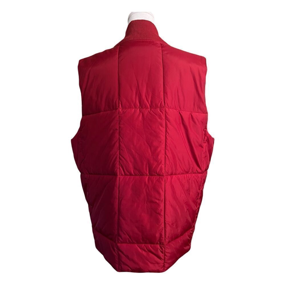 Lauren Dry Goods Supply Co Ralph Lauren Red Fishing/Hunting Puffer Vest New L - Picture 2 of 11